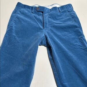 Men's Classic Blue Corduroy Pants